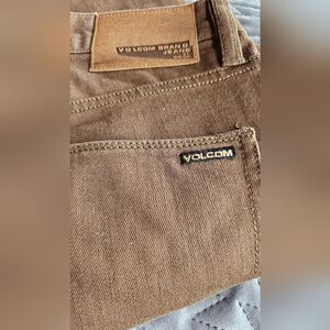 Men's Volcom jeans sz 32 Brown denim